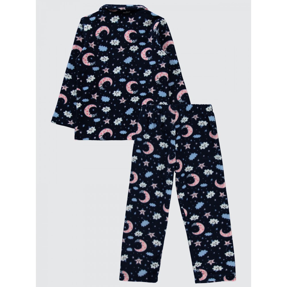 Navy Girls-Pajama Set Navy Girls-Pajama Set