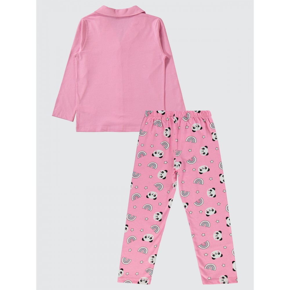 Fondant Pink Girls-Pajama Set Fondant Pink Girls-Pajama Set