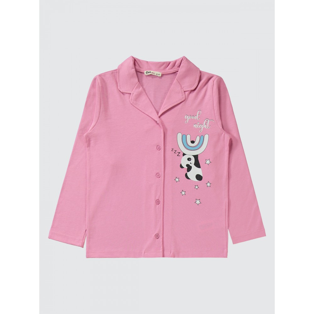 Fondant Pink Girls-Pajama Set Fondant Pink Girls-Pajama Set
