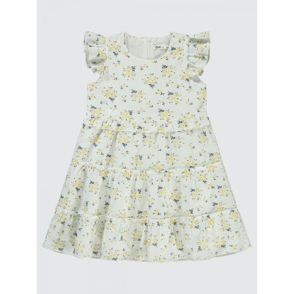 Yellow Girls-Dress and Overall Yellow Girls-Dress and Overall
