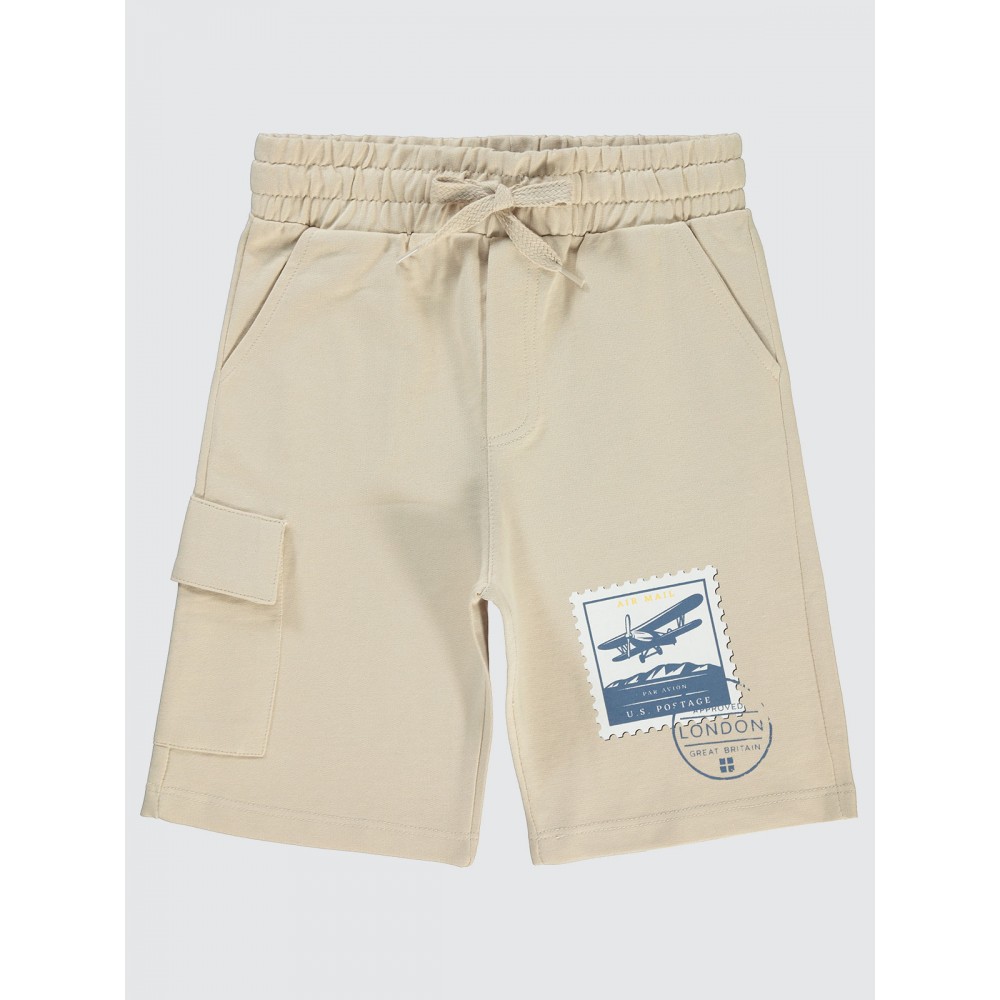 Stone Color Boys-Capri Pants Stone Color Boys-Capri Pants