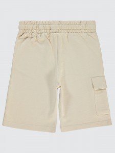 Stone Color Boys-Capri Pants