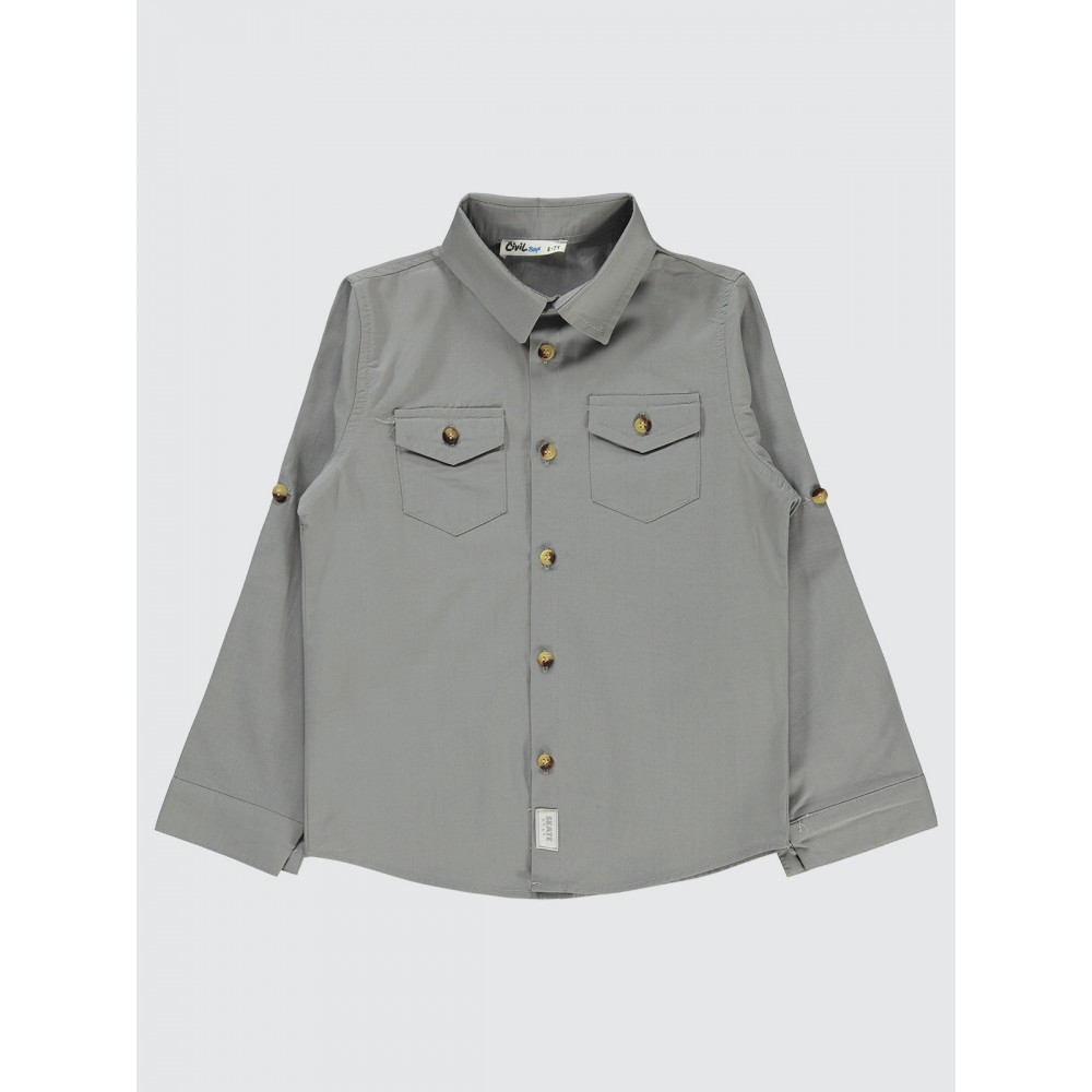 Gray Boys-Shirt Gray Boys-Shirt