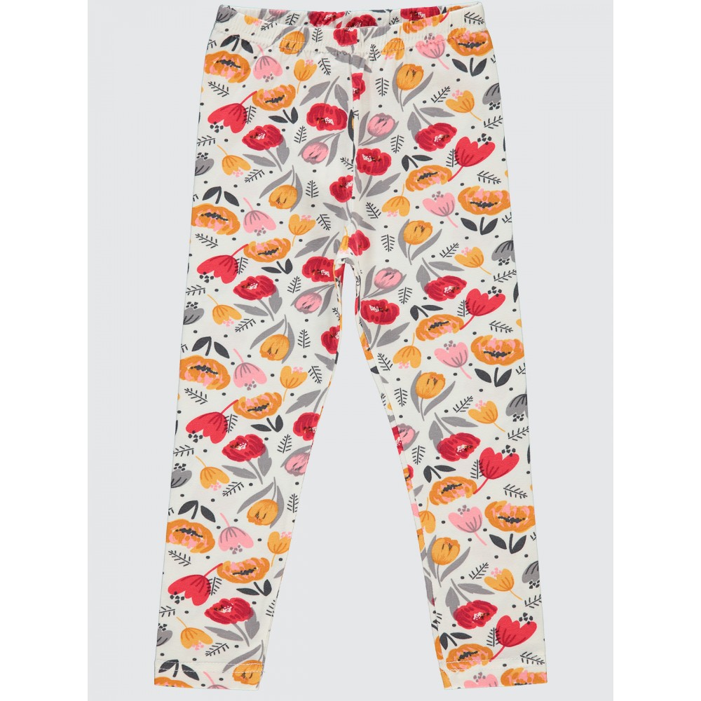 Ecru Girls-Leggings Ecru Girls-Leggings