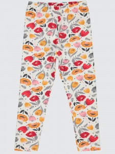 Ecru Girls-Leggings
