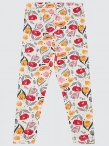 Ecru Girls-Leggings