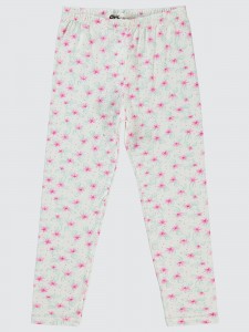 Ecru Girls-Leggings