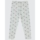 Ecru Girls-Leggings Ecru Girls-Leggings