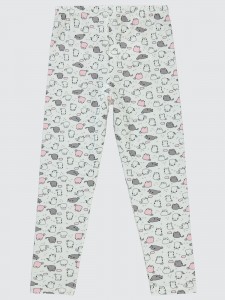 Ecru Girls-Leggings