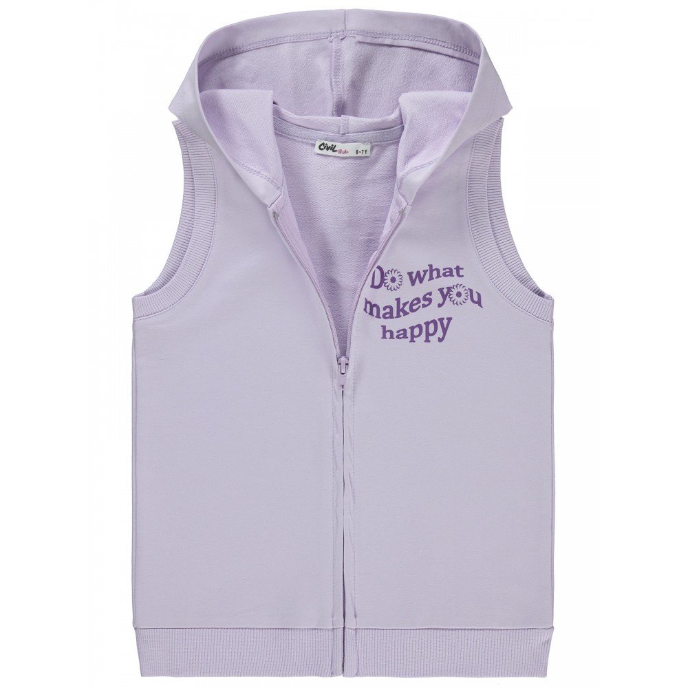 Delicate Lavender Girls-Vest Delicate Lavender Girls-Vest