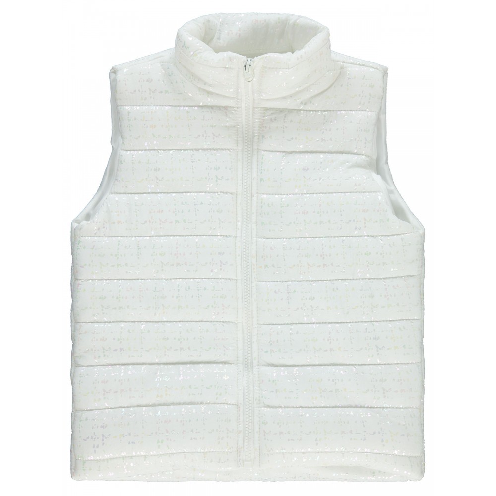 Ecru Girls-Vest Ecru Girls-Vest