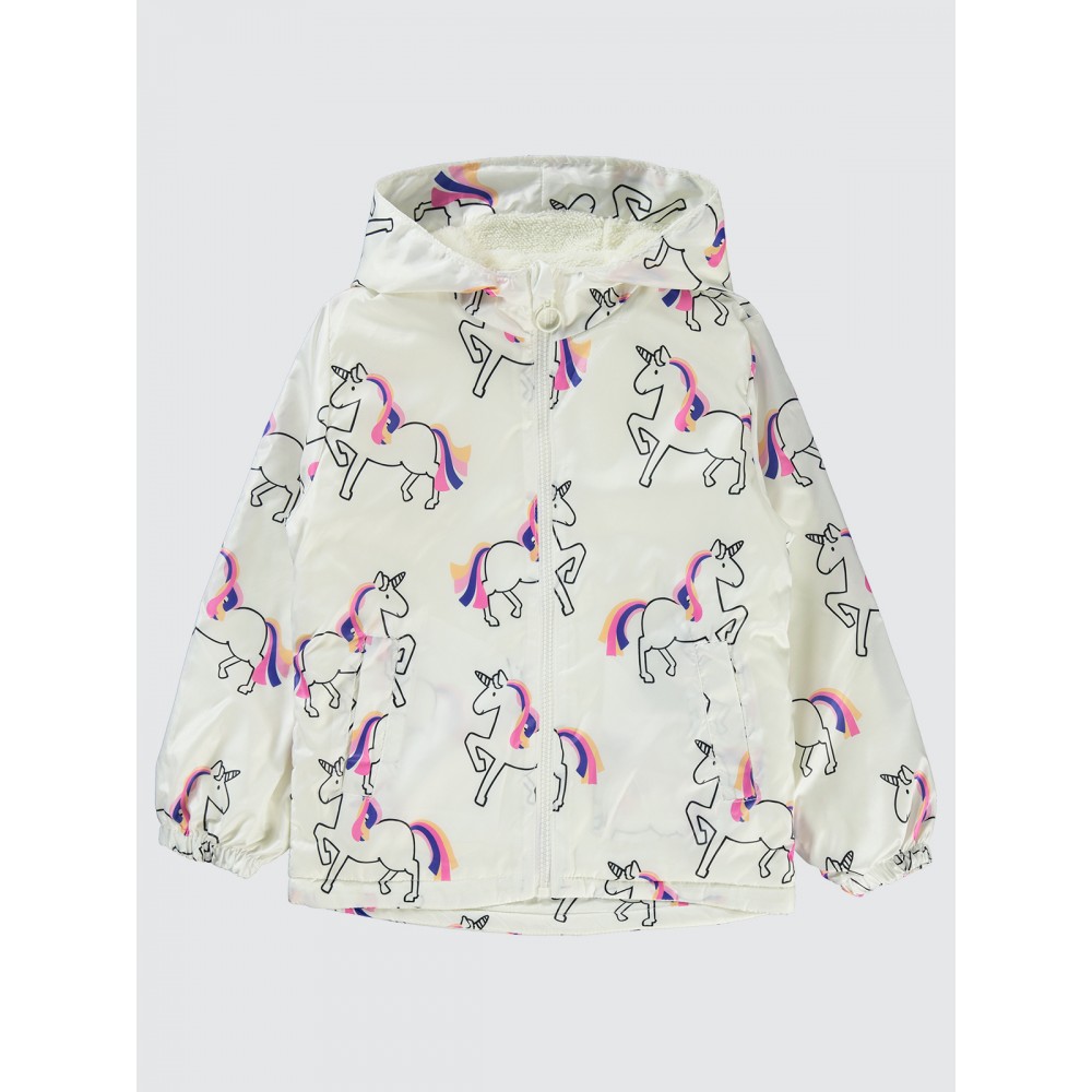 Ecru Girls-Raincoat Ecru Girls-Raincoat