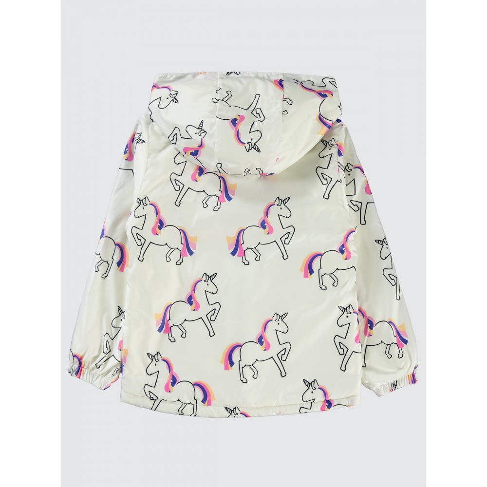 Ecru Girls-Raincoat Ecru Girls-Raincoat