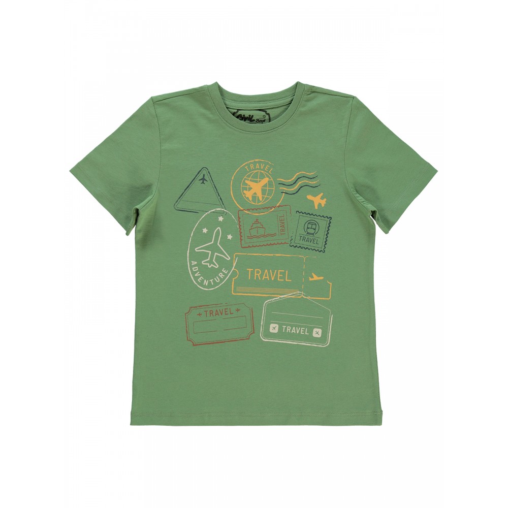 Light Khaki Boys-T-Shirt Light Khaki Boys-T-Shirt