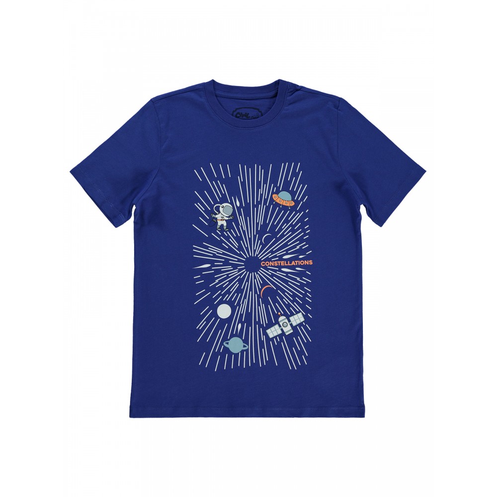 Light Navy Boys-T-Shirt Light Navy Boys-T-Shirt