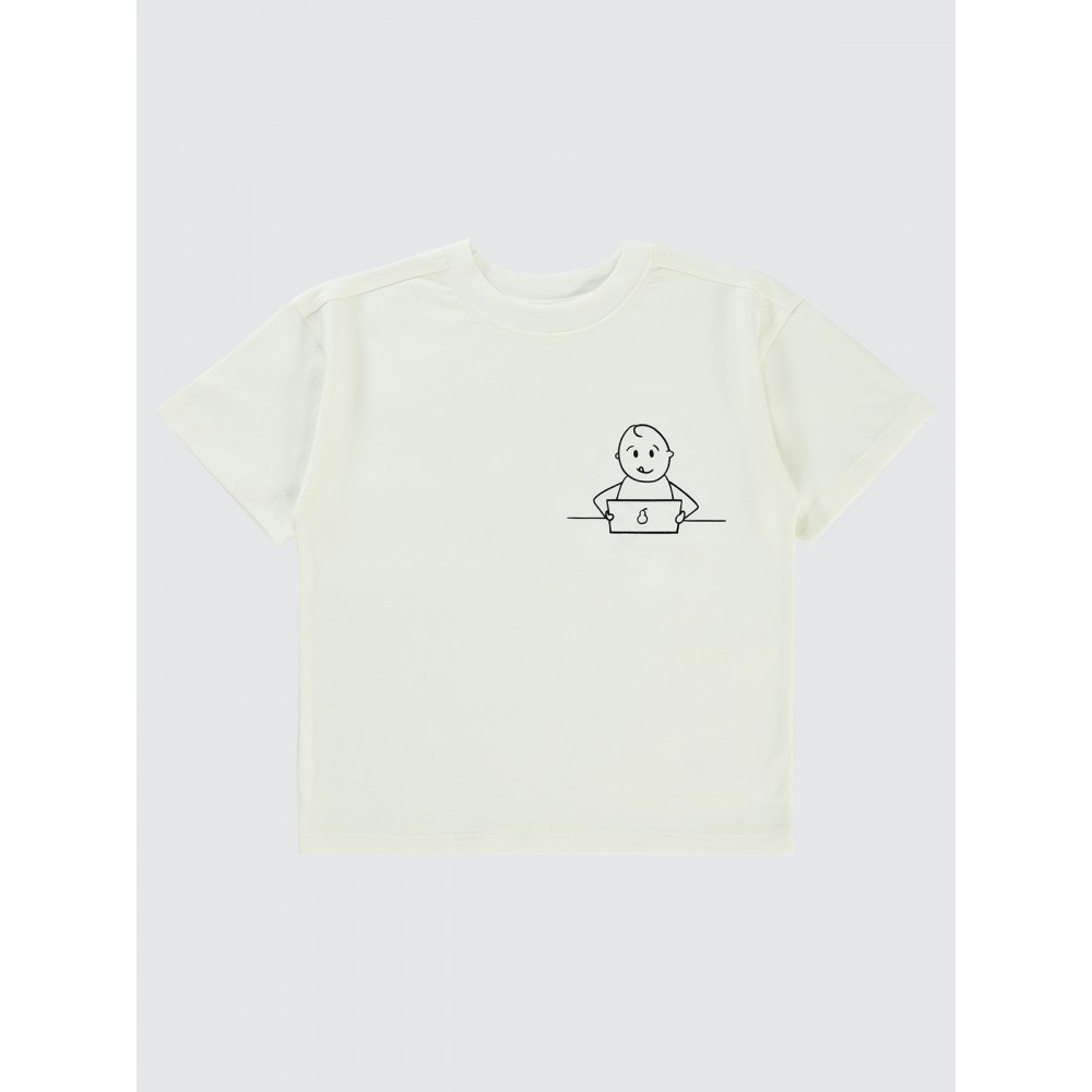 Ecru Boys-T-Shirt Ecru Boys-T-Shirt