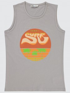 Gray Boys-T-Shirt