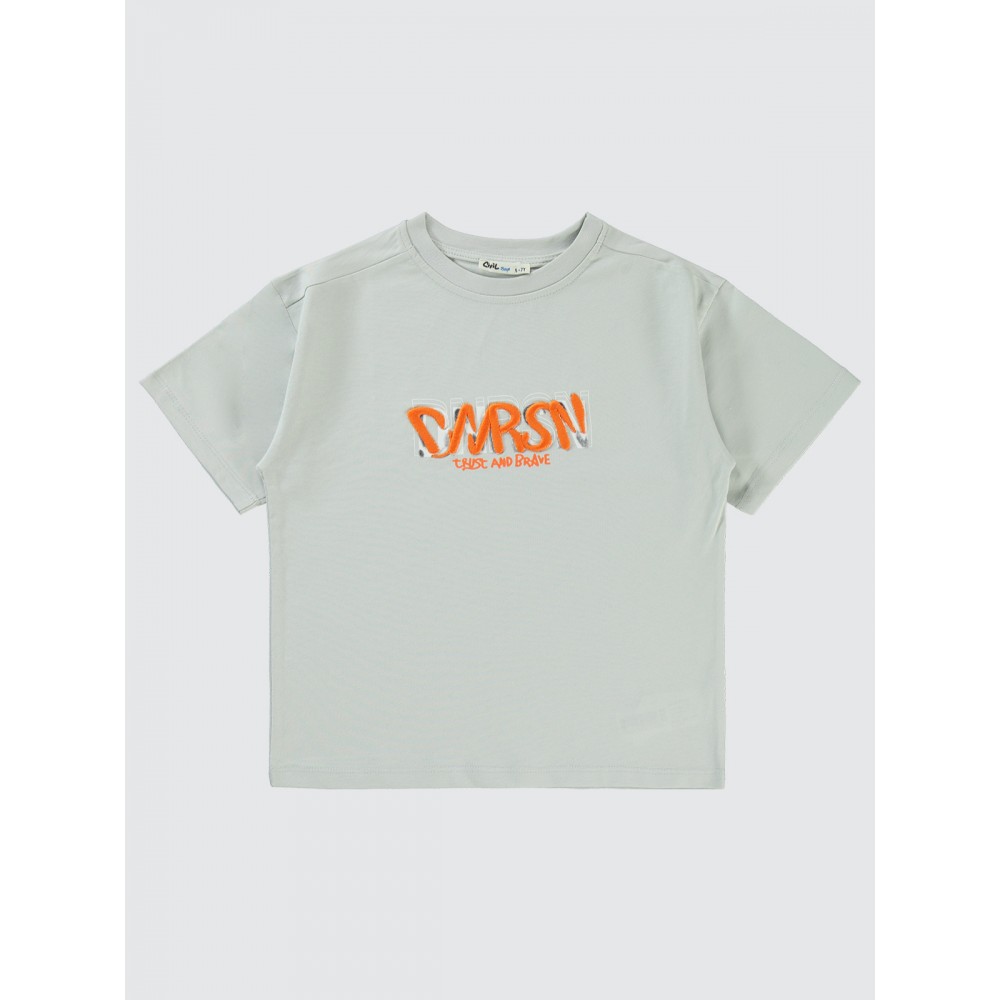 Light Gray Boys-T-Shirt Light Gray Boys-T-Shirt