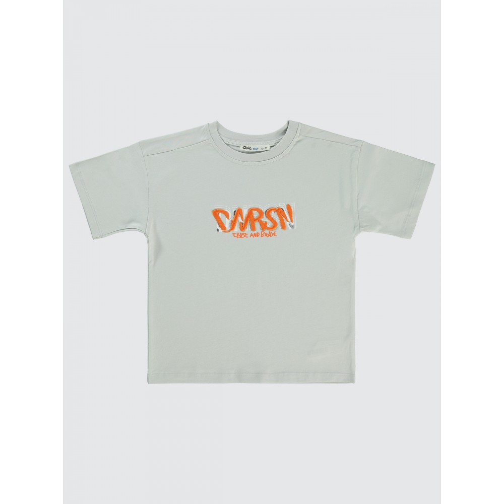 Light Gray Boys-T-Shirt Light Gray Boys-T-Shirt