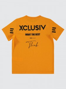 Light Orange Boys-T-Shirt