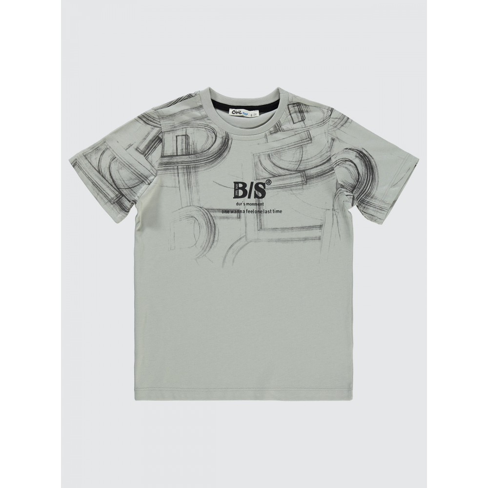 Ecru Boys-T-Shirt Ecru Boys-T-Shirt