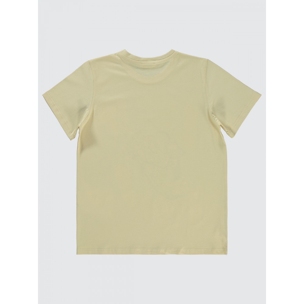 Stone Color Boys-T-Shirt Stone Color Boys-T-Shirt