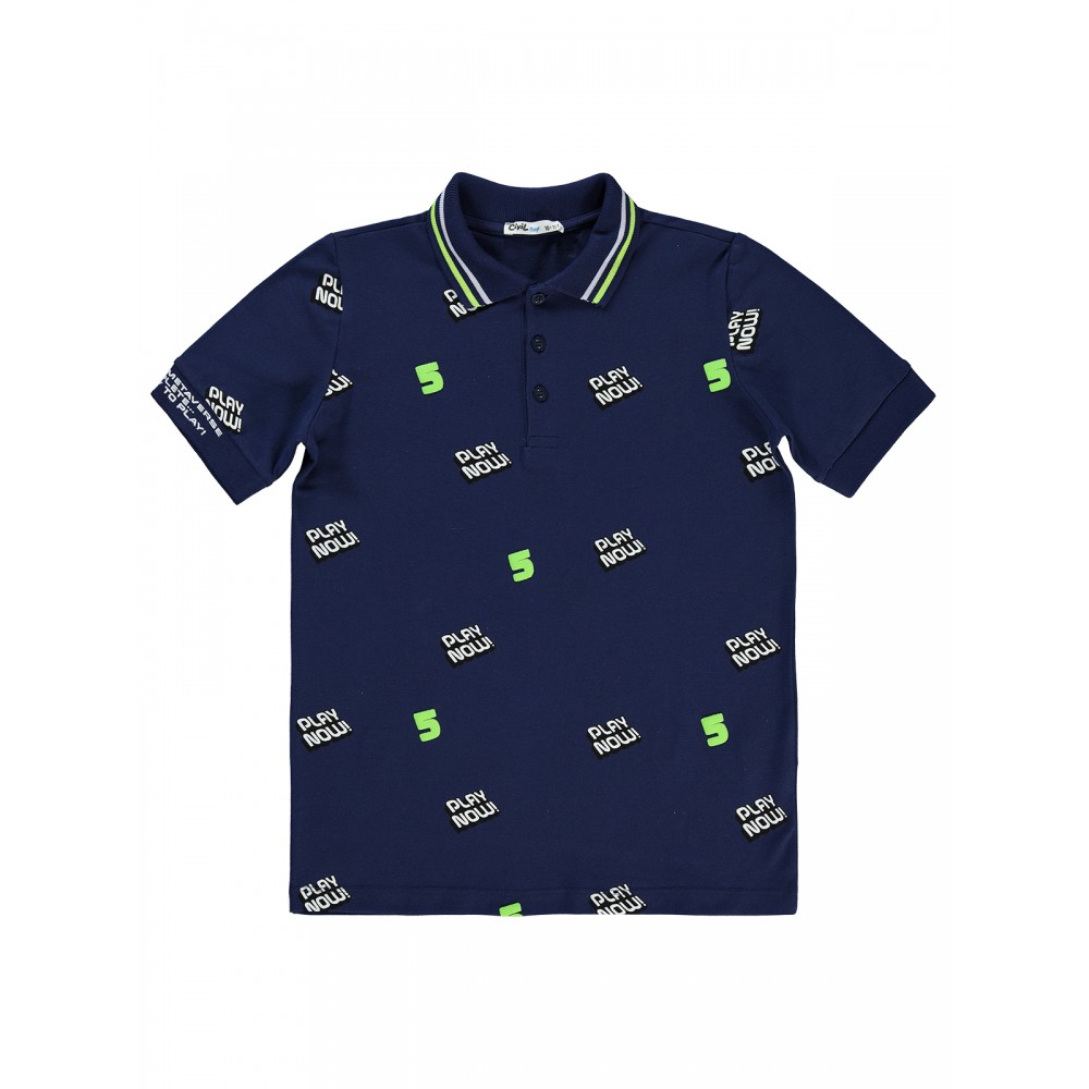 Navy Boys-T-Shirt Navy Boys-T-Shirt