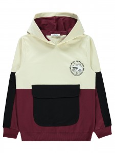 Burgundy Boys-Sweatshirt