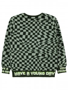 Dark Khaki Boys-Sweatshirt