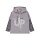 Light Dusty Rose Girls-Sweatshirt Light Dusty Rose Girls-Sweatshirt