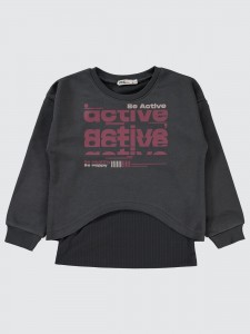Light Smoke Girls-Sweatshirt