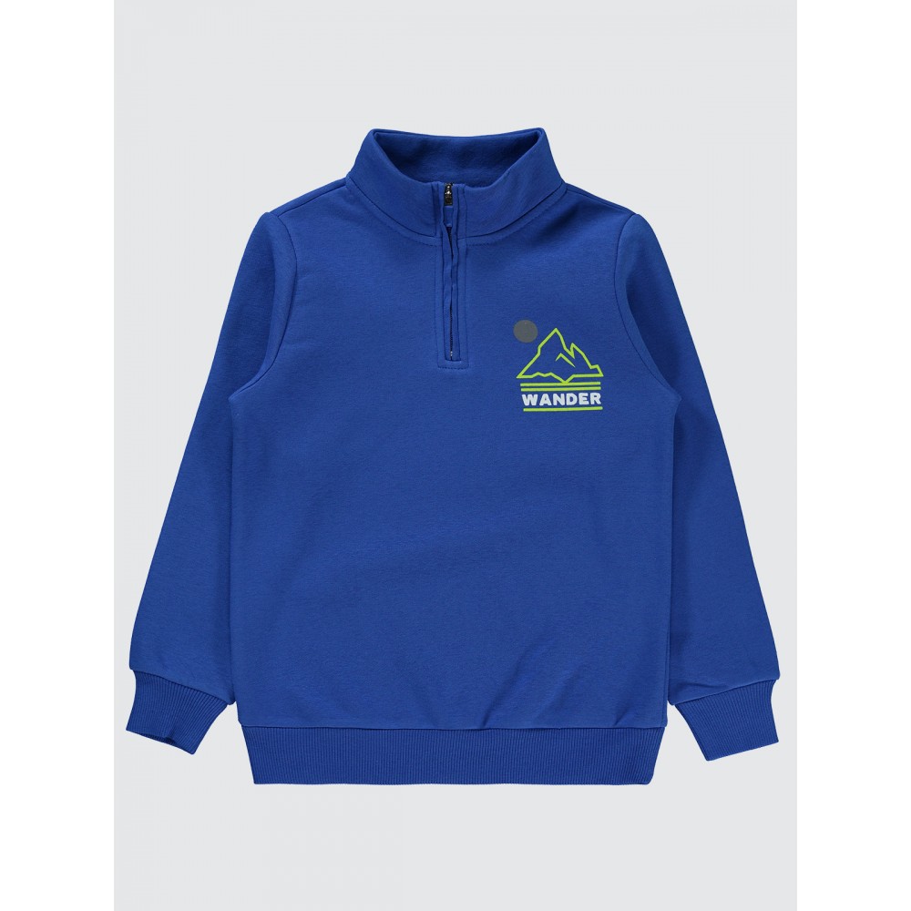 Saxe Blue Boys-Sweatshirt Saxe Blue Boys-Sweatshirt