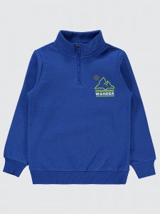 Saxe Blue Boys-Sweatshirt