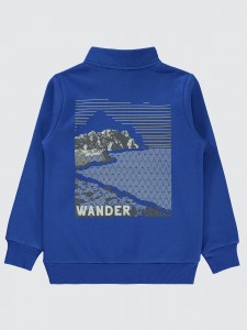 Saxe Blue Boys-Sweatshirt