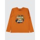 Dark Orange Boys-Sweatshirt Dark Orange Boys-Sweatshirt