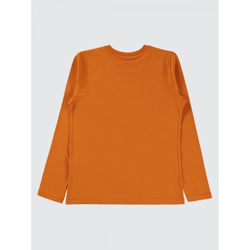 Dark Orange Boys-Sweatshirt Dark Orange Boys-Sweatshirt