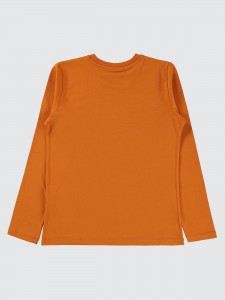 Dark Orange Boys-Sweatshirt