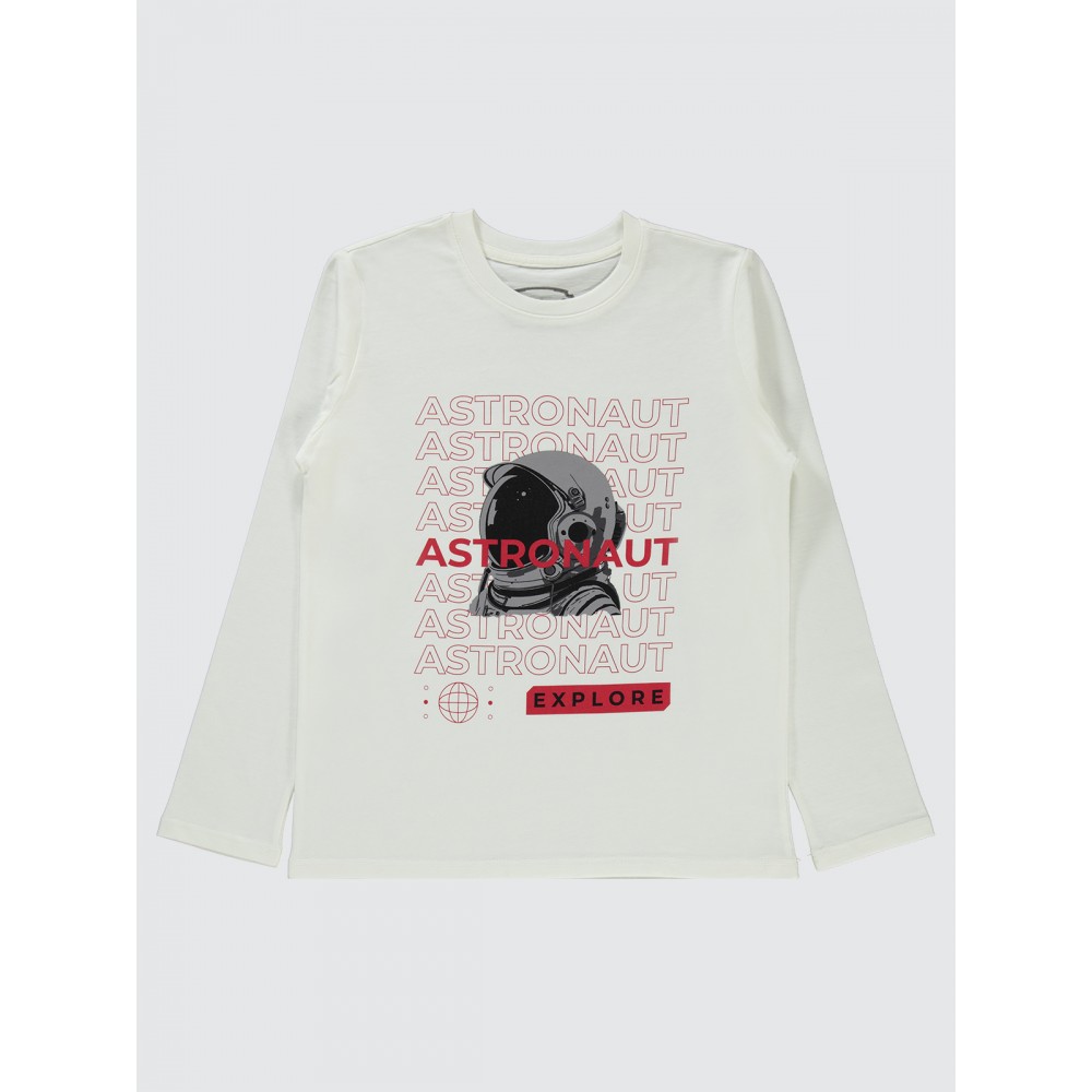 Ecru Boys-Sweatshirt Ecru Boys-Sweatshirt