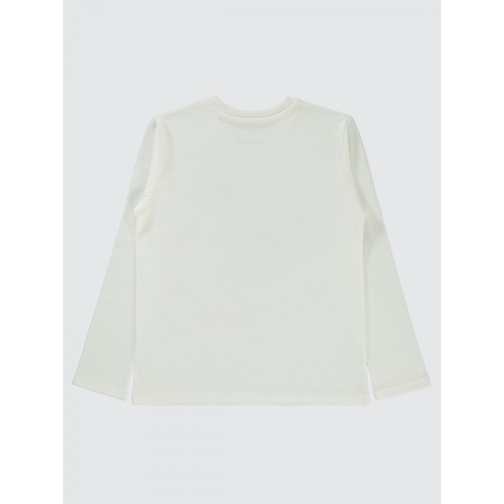 Ecru Boys-Sweatshirt Ecru Boys-Sweatshirt