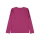 Amaranth Color Girls-Sweatshirt Amaranth Color Girls-Sweatshirt
