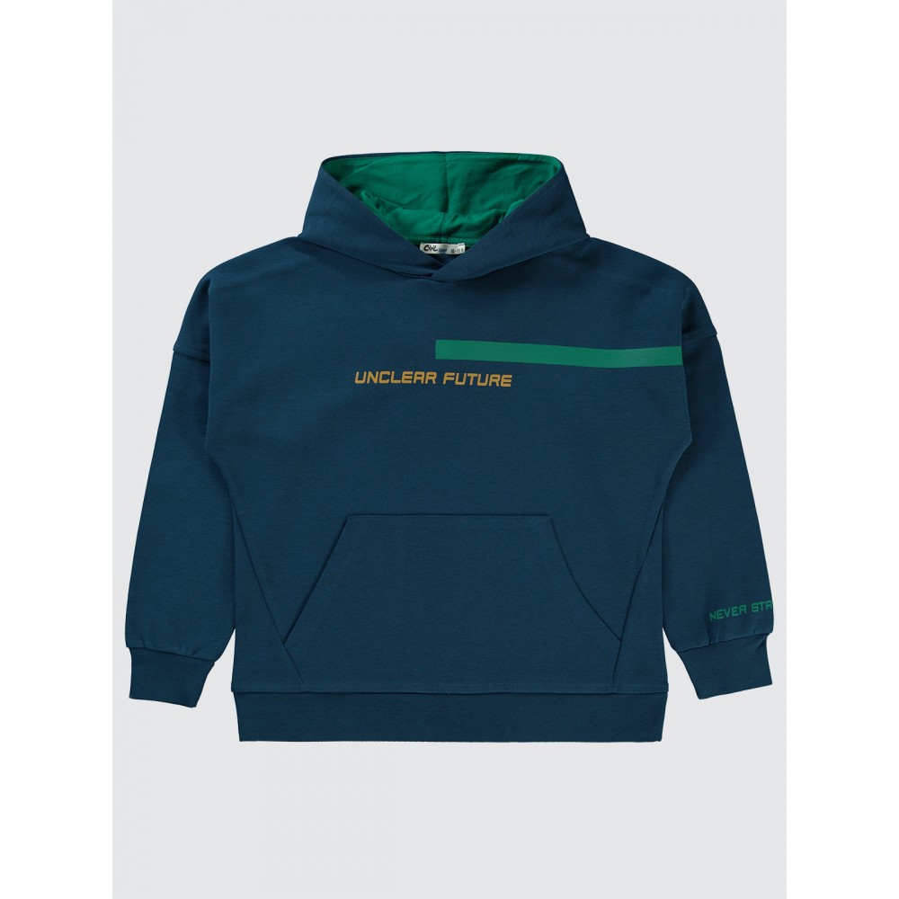 Dark Petrol Boys-Sweatshirt Dark Petrol Boys-Sweatshirt