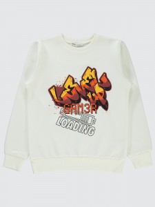 Orange Boys-Sweatshirt