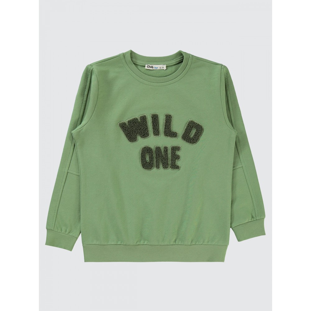 Light Khaki Boys-Sweatshirt Light Khaki Boys-Sweatshirt