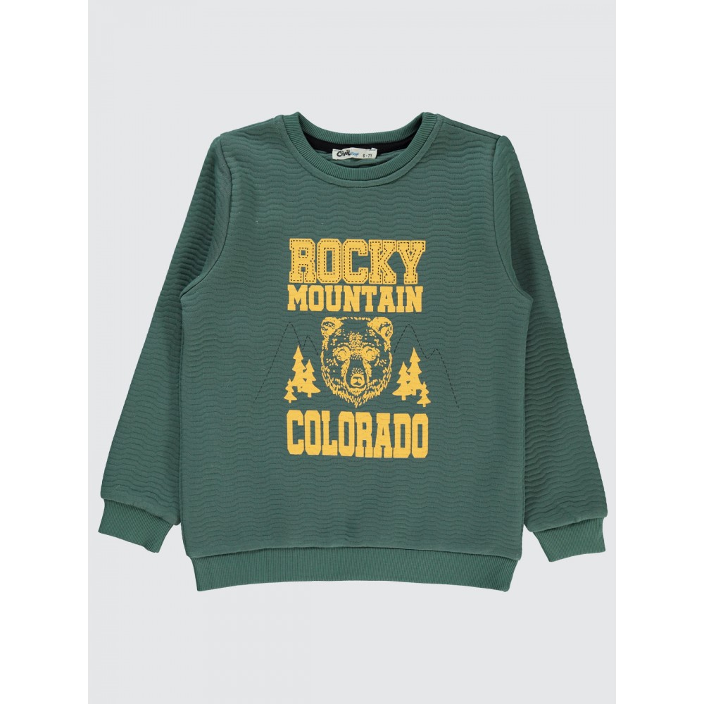 Soft Khaki Boys-Sweatshirt Soft Khaki Boys-Sweatshirt