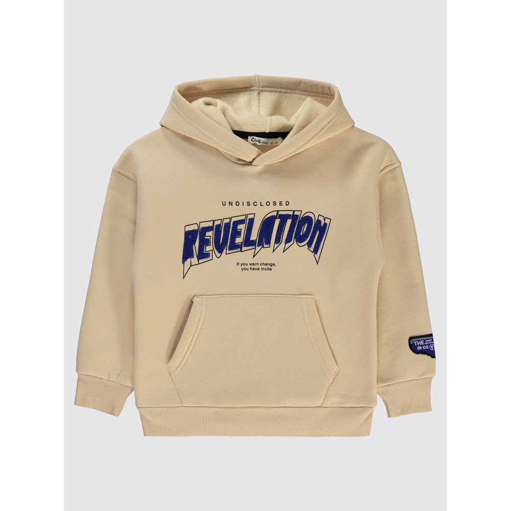 Stone Color Boys-Sweatshirt Stone Color Boys-Sweatshirt