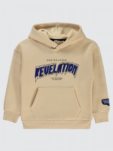 Stone Color Boys-Sweatshirt