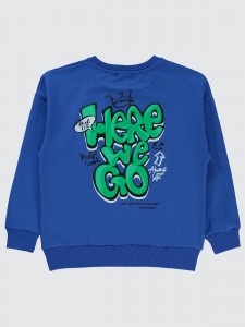 Saxe Blue Boys-Sweatshirt