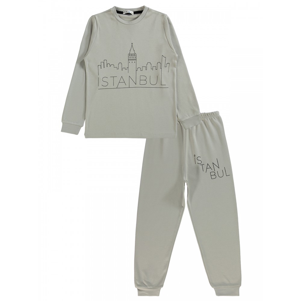 Gray Boys-Pajama Set Gray Boys-Pajama Set