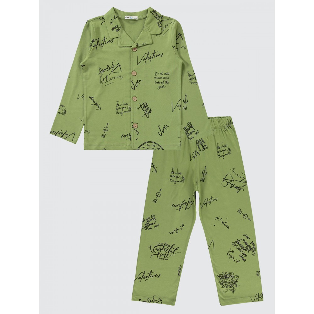 Light Khaki Boys-Pajama Set Light Khaki Boys-Pajama Set