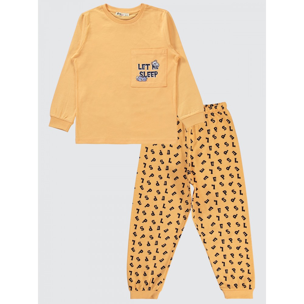 Soft Peach Girls-Pajama Set Soft Peach Girls-Pajama Set
